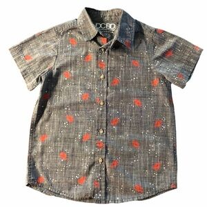 DRILL CLOTHING - BOYS SIZE 5 SHORT SLEEVE SHIRT